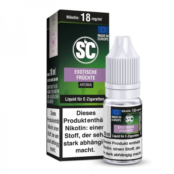 SC Liquid Exotische Früchte Fertigliquid 10 ml