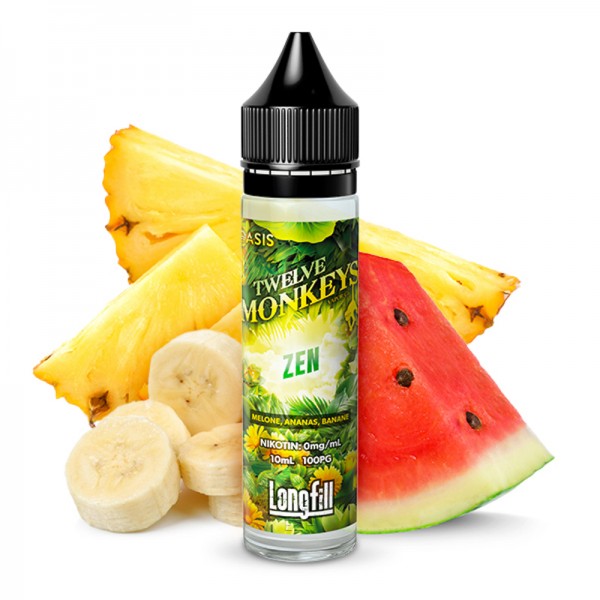Twelve Monkeys Zen Longfill Aroma 10 ml für 60 ml