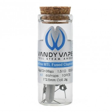 Vandy Vape KA1 Superfine MTL Fused Clapton Fertigcoil 1.51 Ohm 10 Stück