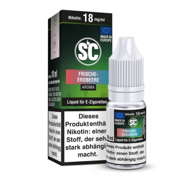 SC Liquid Frische Erdbeere Fertigliquid 10 ml