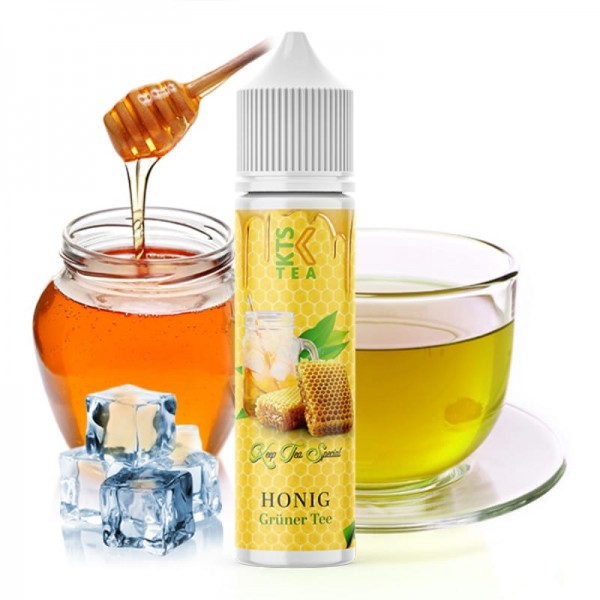 KTS Tea Honig Grüner Tee Longfill Aroma 10 ml für 60 ml