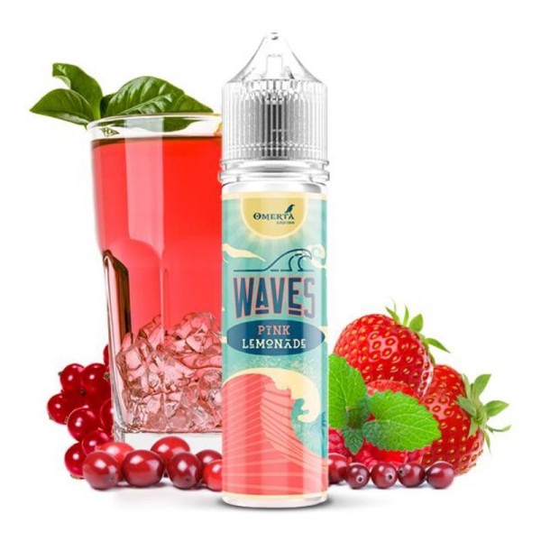 Omerta Liquids Waves Pink Lemonade Longfill Aroma 10 ml für 60 ml