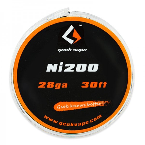 GeekVape Wickeldraht Ni200 26GA, 28GA oder 32GA 10 Meter