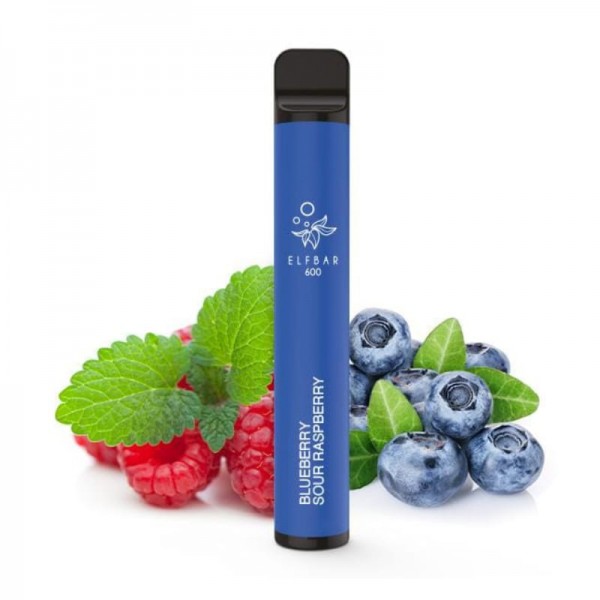 Elfbar 600 Einweg E-Zigarette Blueberry Sour Raspberry