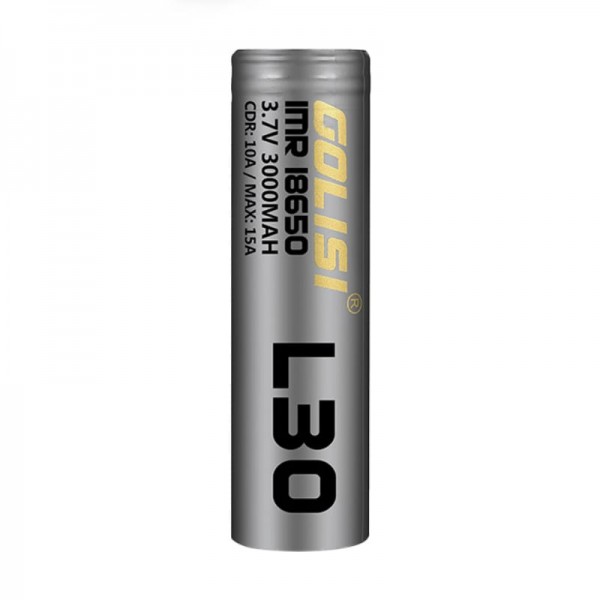 Golisi L30 18650 15A 3000 mAh Akkuzelle