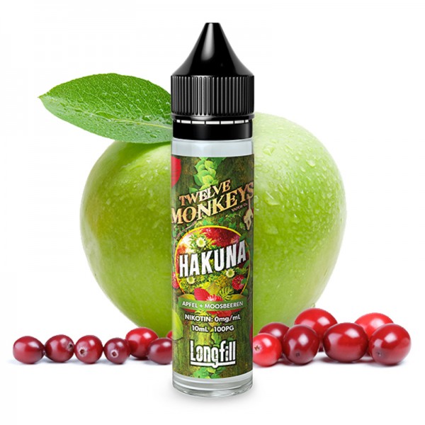 Twelve Monkeys Hakuna Longfill Aroma 10 ml für 60 ml