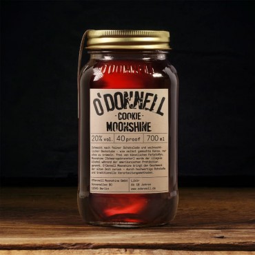 O`Donnell Moonshine Likör Cookie 20% vol 700 ml
