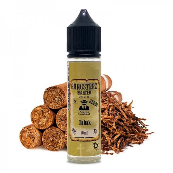 Gangsterz Tabak Longfill Aroma 10 ml für 60 ml
