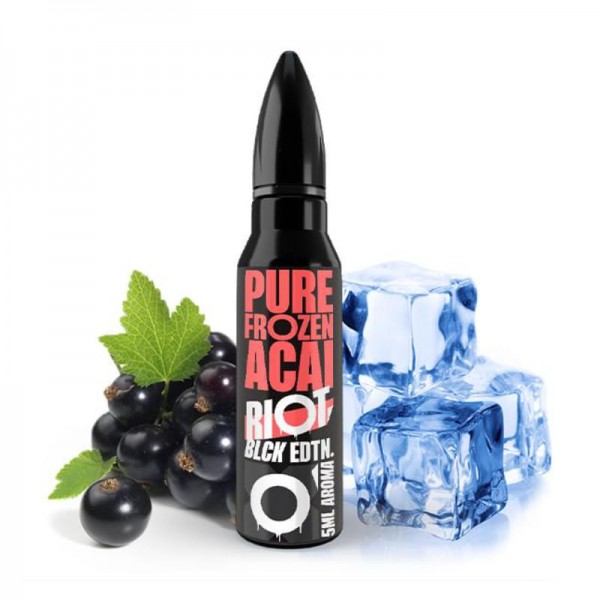 Riot Squad Black Edition Pure Frozen Acai Longfill Aroma 5 ml für 60 ml