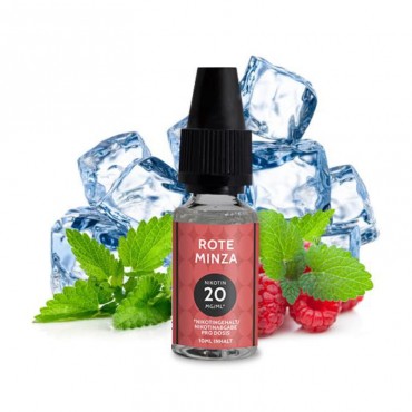 Tante Dampf Rote Minza Nikotinsalz Liquid 10 ml 20 mg