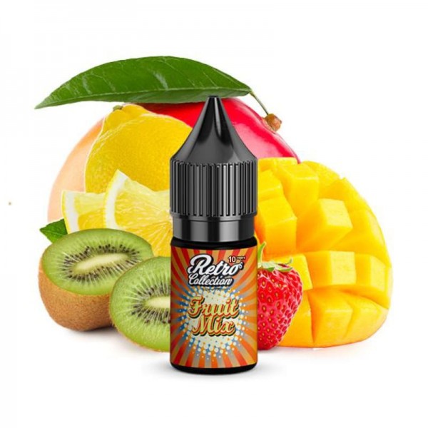 Dampfstar Retro Fruit Mix Nikotinsalz Liquid 10 ml