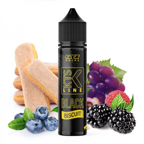 KTS Line Black Bisquit Longfill Aroma 10 ml für 60 ml