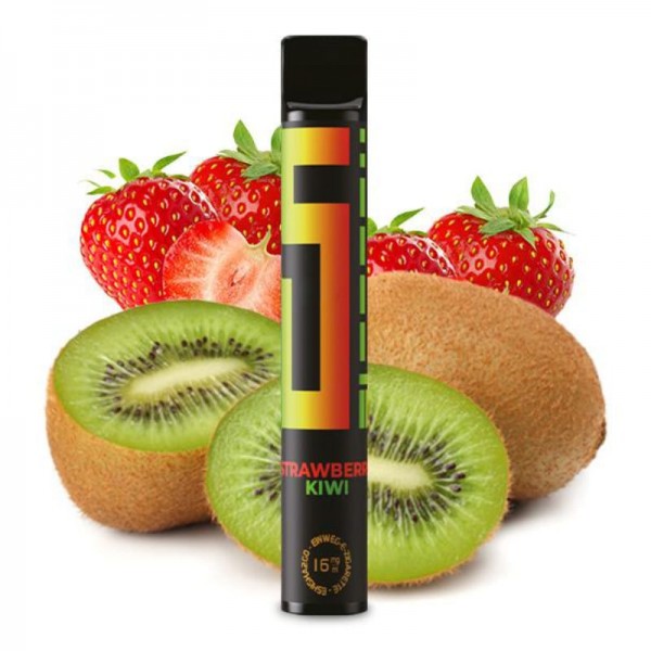 5 Elements Einweg E-Zigarette Strawberry Kiwi 16 mg