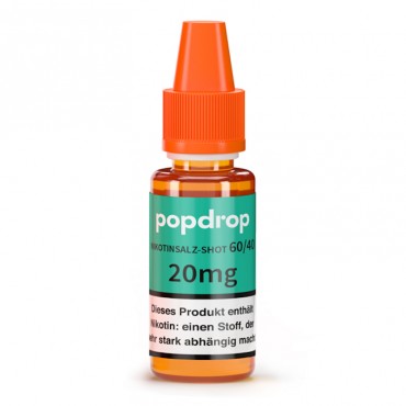 Popdrop Nikotinsalz-Shot Liquid 10 ml 20 mg