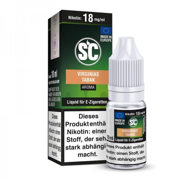 SC Liquid Virginias Tabak Fertigliquid 10 ml