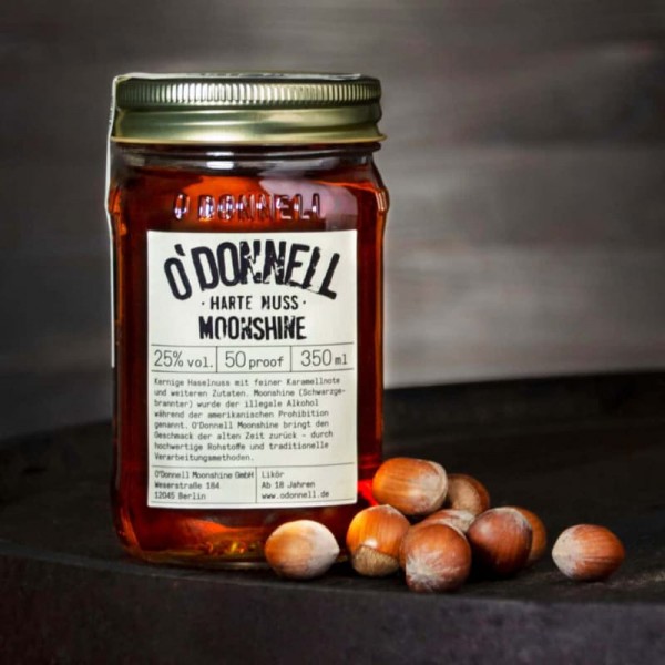 O`Donnell Moonshine Likör Harte Nuss 25% vol 350 ml
