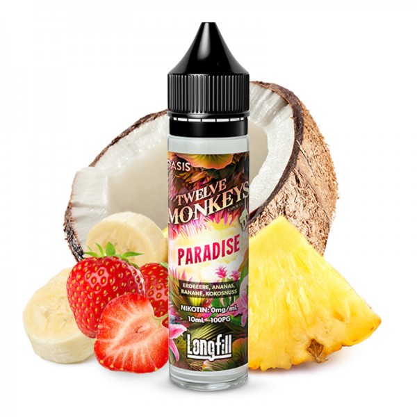 Twelve Monkeys Paradise Longfill Aroma 10 ml für 60 ml