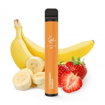 Elfbar 600 Einweg E-Zigarette Strawberry Banana