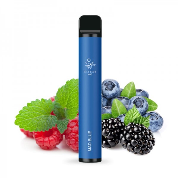 Elfbar 600 Einweg E-Zigarette Mad Blue