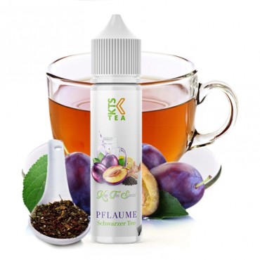 KTS Tea Pflaume Schwarzer Tee Longfill Aroma 10 ml für 60 ml