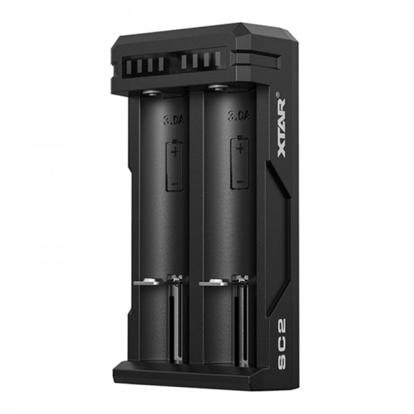 Xtar SC2 Schnelladegerät für Li-Ion-Akkus mit QC 3.0 Eingang