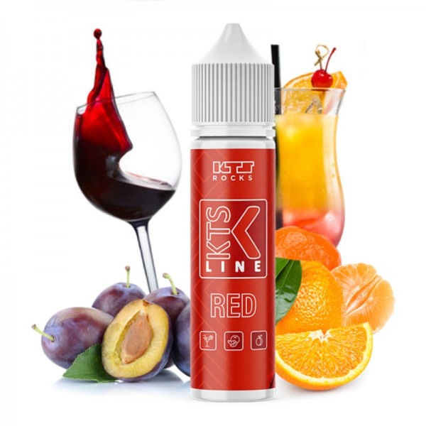 KTS Line Red Longfill Aroma 10 ml für 60 ml