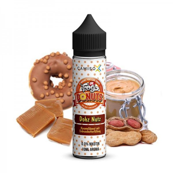 Dr. Fog Donuts Dohz Nutz Longfill Aroma 10 ml für 60 ml