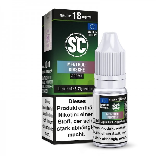 SC Liquid Menthol Kirsche Fertigliquid 10 ml