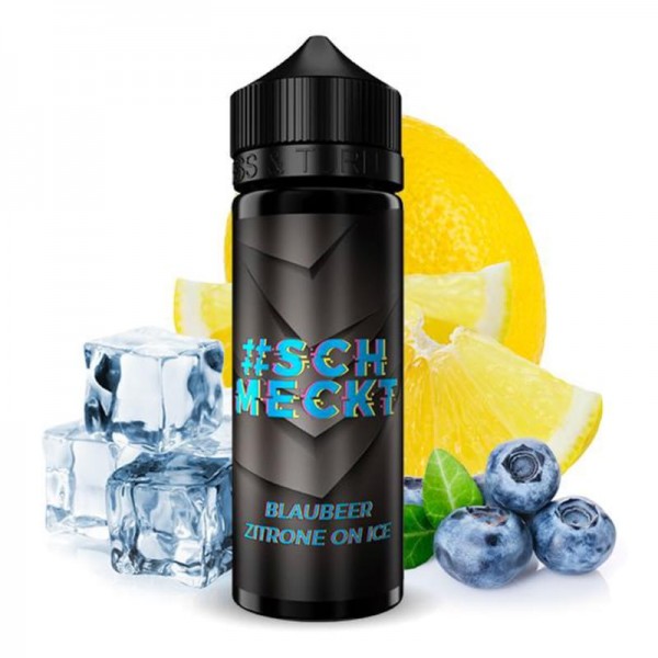 Hashtag Schmeckt Blaubeer Zitrone on Ice Longfill Aroma 10 ml für 120 ml