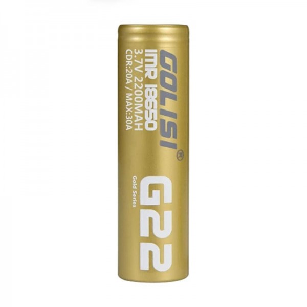 Golisi G22 18650 20A 2200 mAh Akkuzelle
