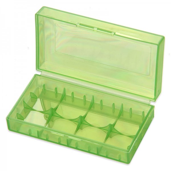 Aufbewahrungsbox für Akkus (2 x 18650 oder 4 x 18350)