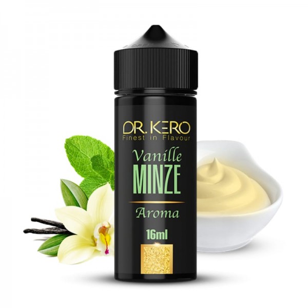 Dr. Kero Vanille Minze Longfill Aroma 16 ml für 120 ml