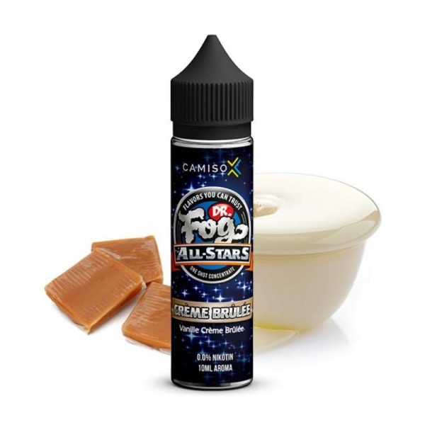 Dr. Fog All-Stars Creme Brulee Longfill Aroma 10 ml für 60 ml