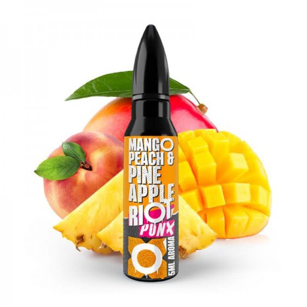 Riot Squad Punx Mango, Pfirsich und Ananas Longfill Aroma 5 ml für 60 ml