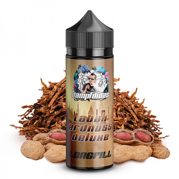 Dampfdidas Tabak Erdnuss Deluxe Longfill Aroma 10 ml für 120 ml