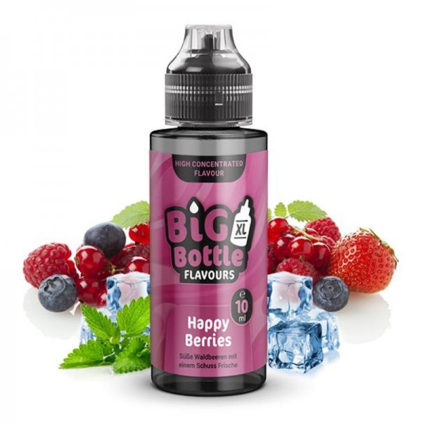 Big Bottle Happy Berries Longfill Aroma 10 ml für 120 ml
