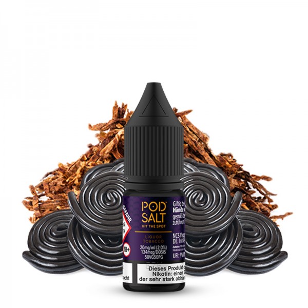 Pod Salt Origin Liquor Tobacco Nikotinsalz Liquid 10 ml