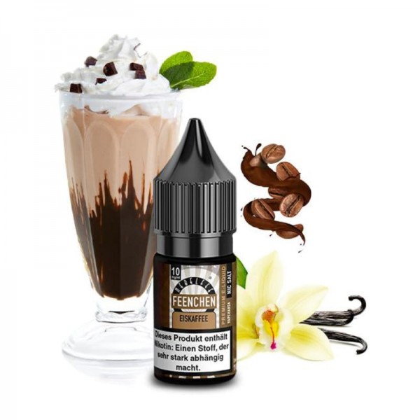 Nebelfee Eiskaffee Feenchen Nikotinsalz Liquid 10 ml