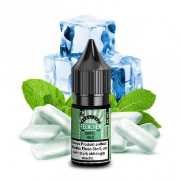 Nebelfee Doppel Minze Feenchen Nikotinsalz Liquid 10 ml