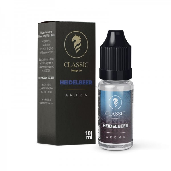 Classic Dampf Heidelbeer Aroma 10 ml