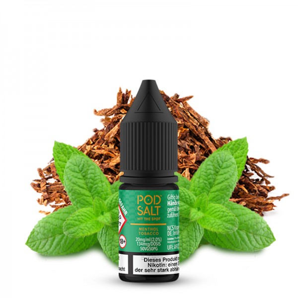 Pod Salt Origin Menthol Tobacco Nikotinsalz Liquid 10 ml
