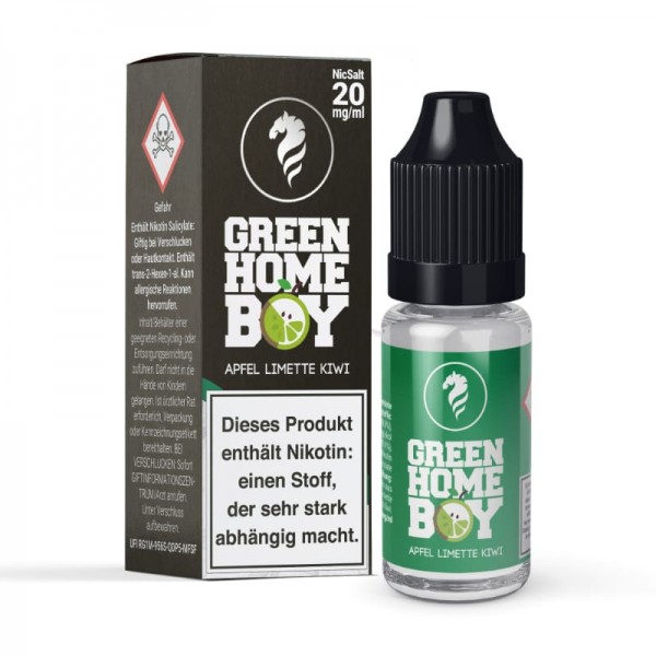 Classic Dampf Green Homeboy Nikotinsalz Liquid 10 ml