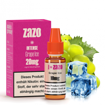 Zazo Intense Grape Ice Nikotinsalz Liquid 10 ml