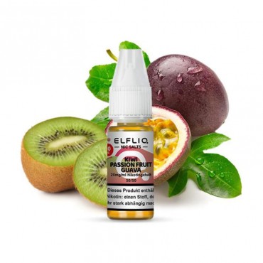 Elfbar Elfliq Kiwi Passion Fruit Guava Nikotinsalz Liquid 10 ml