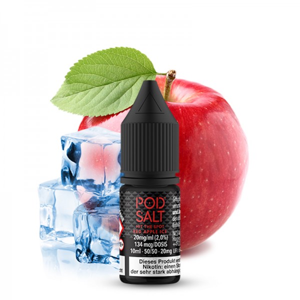 Pod Salt Core Red Apple Ice Nikotinsalz Liquid 10 ml