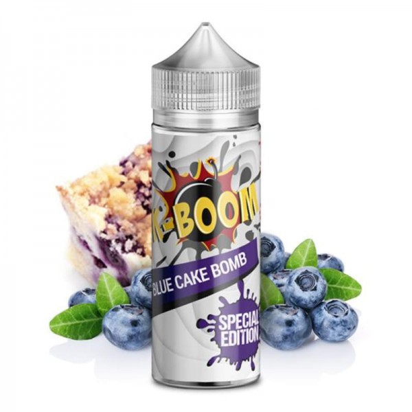 K-Boom Blue Cake Bomb Longfill Aroma 10 ml für 120 ml