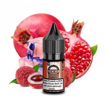 Nebelfee Kalte Litschi Granatapfel Feenchen Nikotinsalz Liquid 10 ml