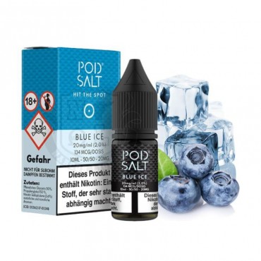 Pod Salt Blue Ice Nikotinsalz Liquid 10 ml 20 mg