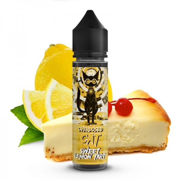 Copy Cat Overdosed Cat Sweet Lemon Tart Longfill Aroma 10 ml für 60 ml