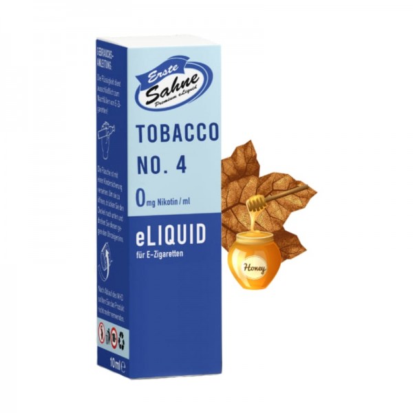Erste Sahne Tobacco No. 4 Fertigliquid 10 ml